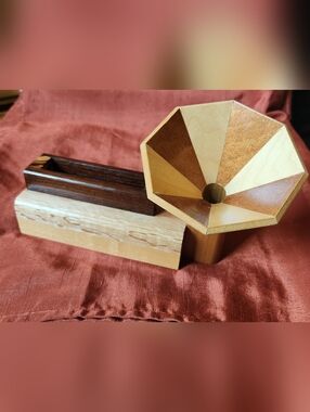 Handcrafted Wood Phone Booster Deluxe